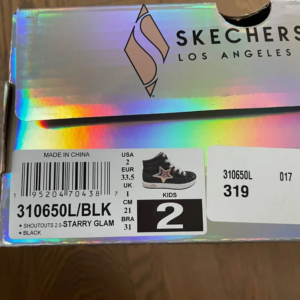 Skechers Girl's Street Shoutouts 2.0-Starry Glam Sneaker - Picture 6 of 8